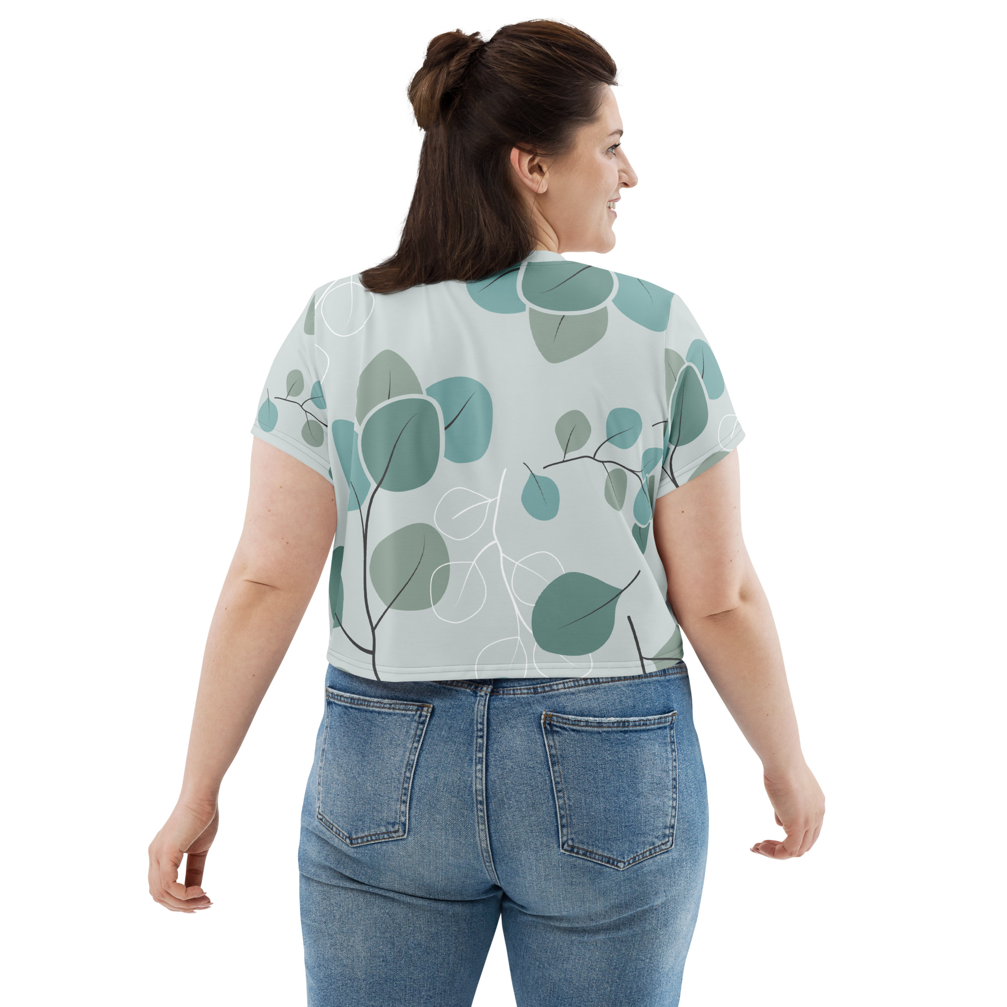 All-Over Print Crop Tee - Image 4