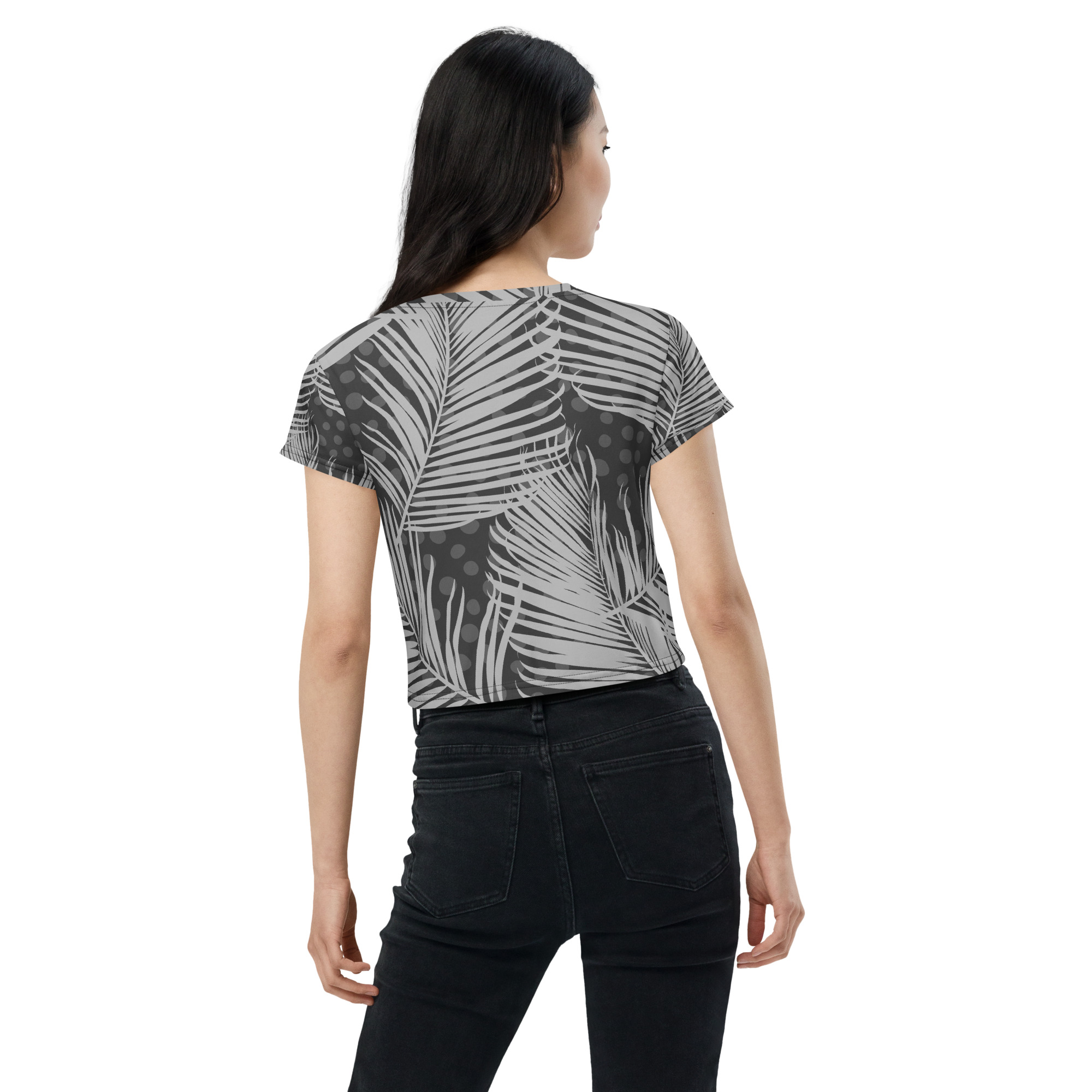 All-Over Print Crop Tee - Image 4