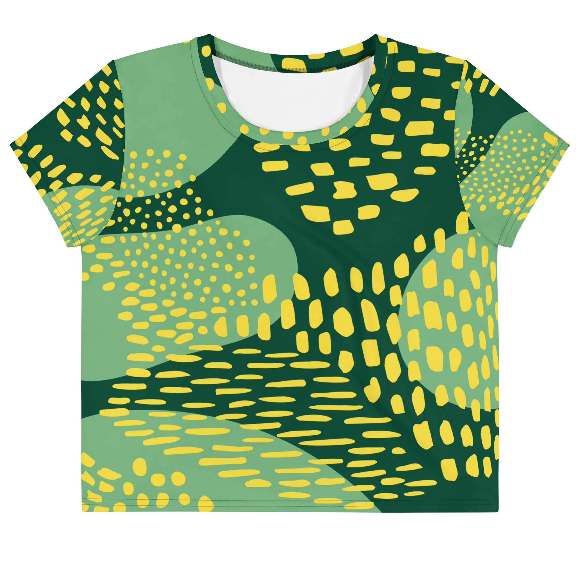 All-Over Print Crop Tee - Image 2