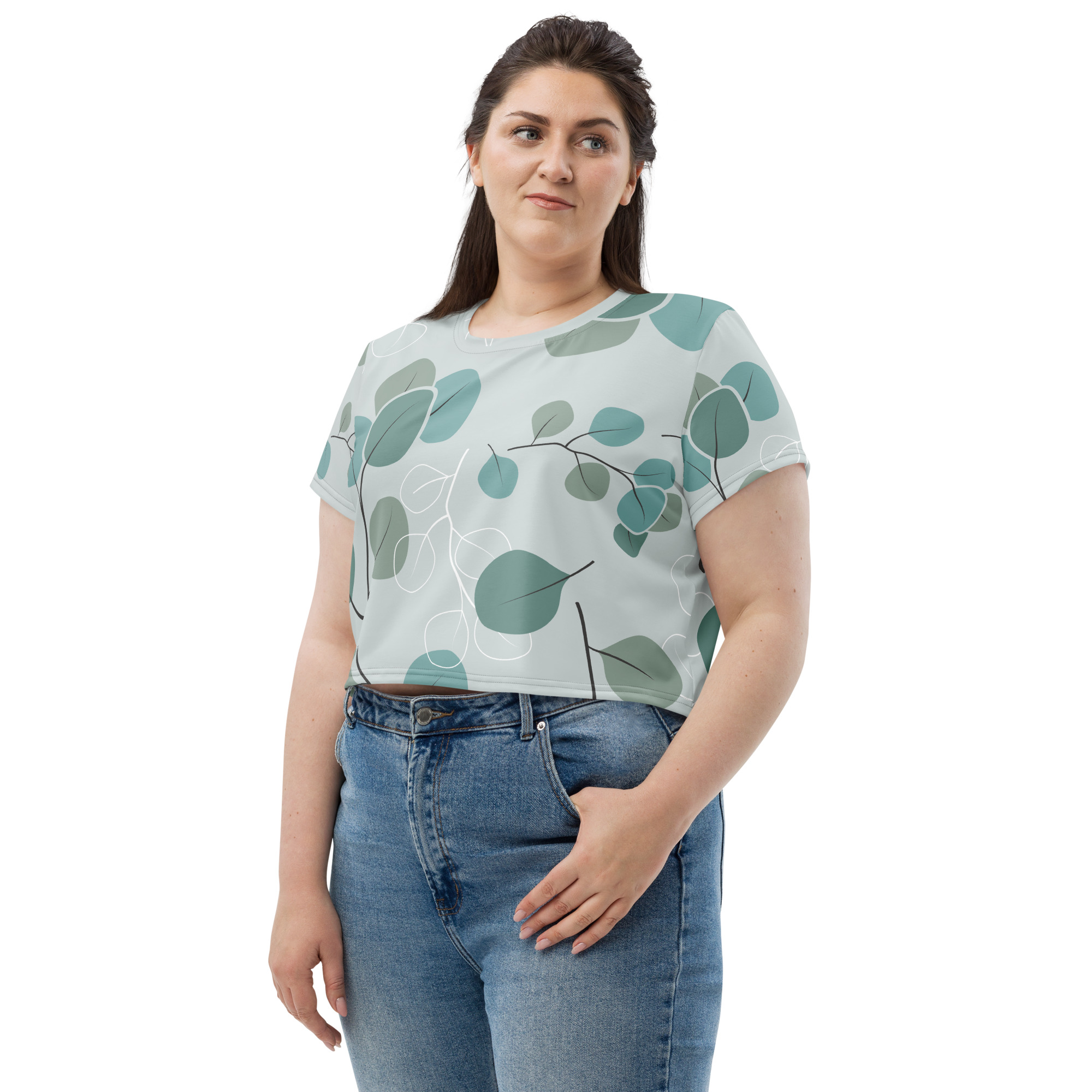All-Over Print Crop Tee - Image 6
