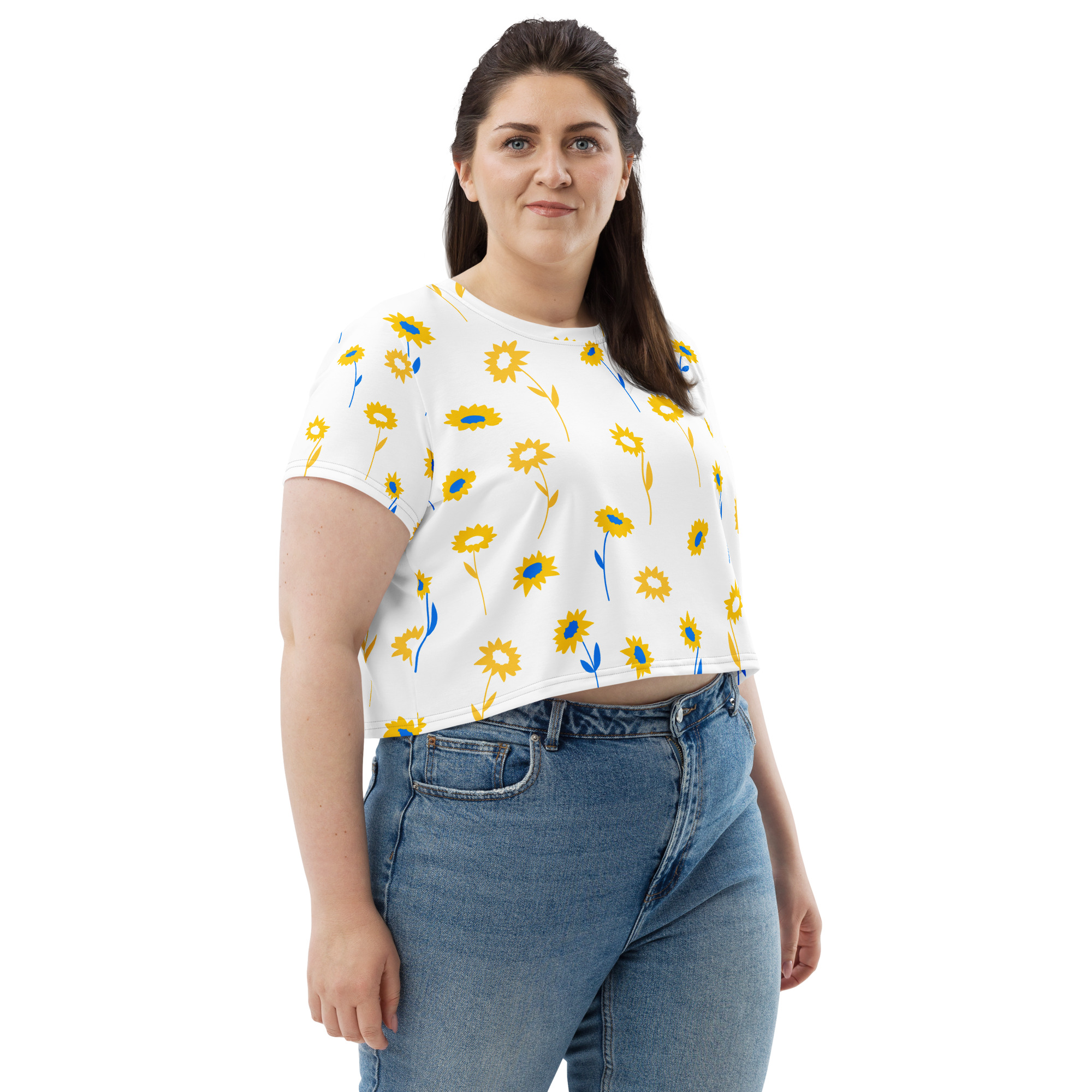 All-Over Print Crop Tee - Image 5