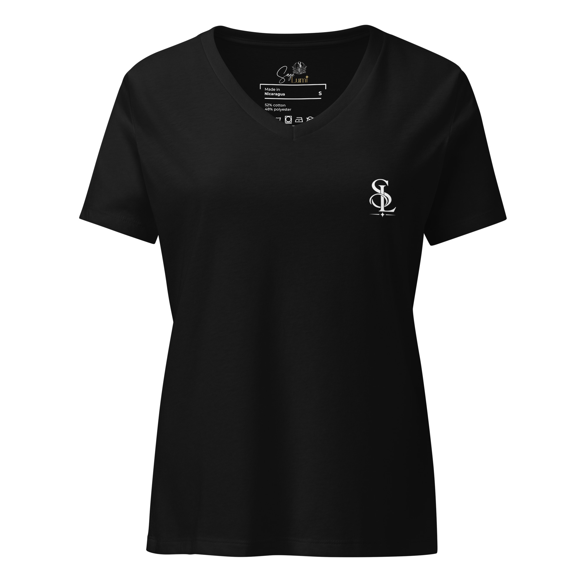 Women’s relaxed v-neck t-shirt - Image 2